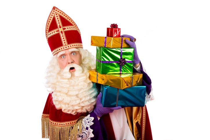 8 x Sinterklaas surprise van een schoenendoos