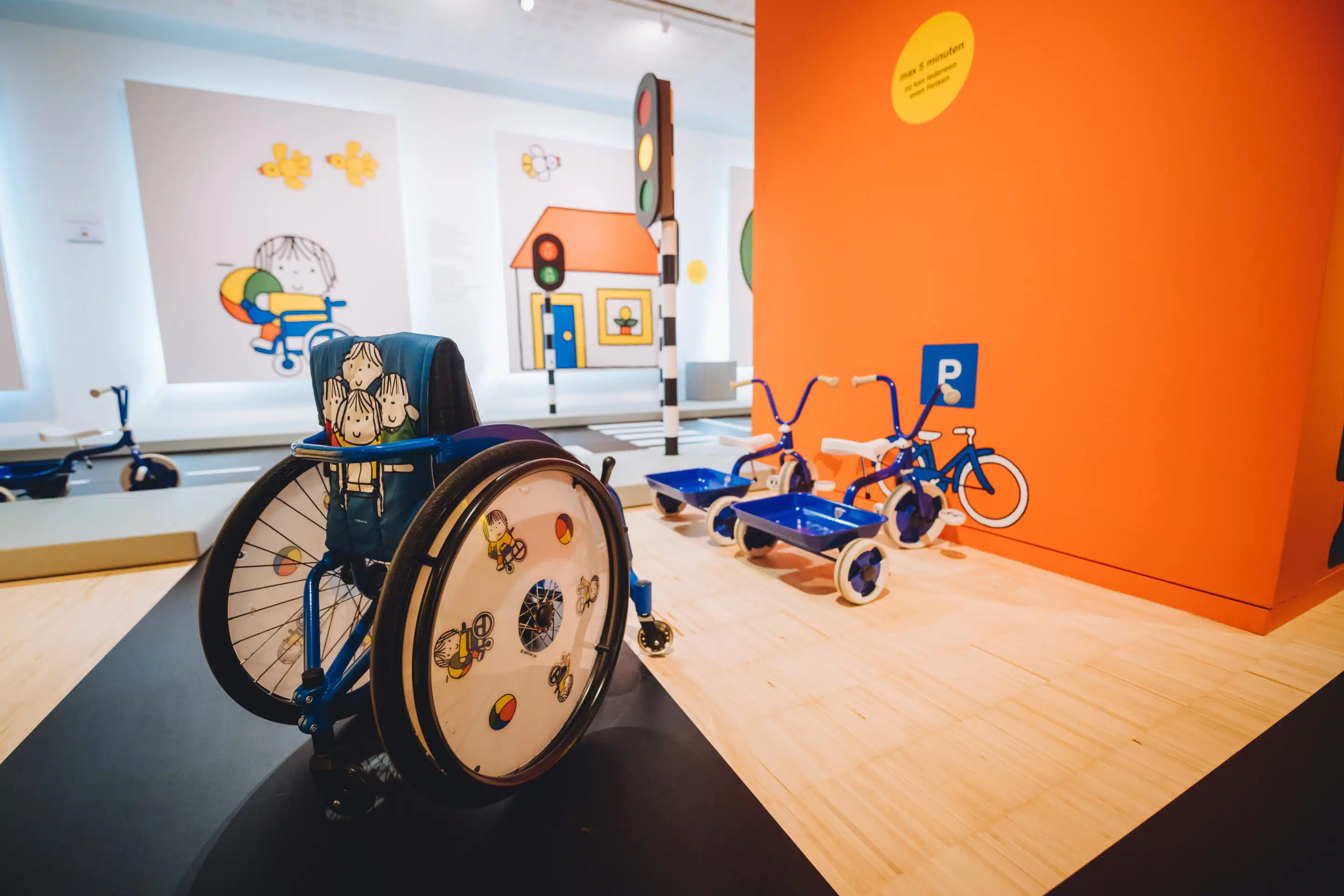 nijntje museum - toegankelijk museum rolstoelen en driewielers