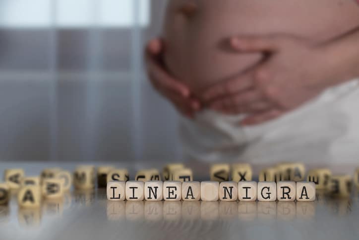 Waarom ontstaat de zwangerschapsstreep linea nigra