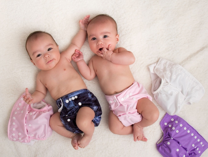 Wasbare luiers en oefenbroekjes geven je gezondere babybilletjes