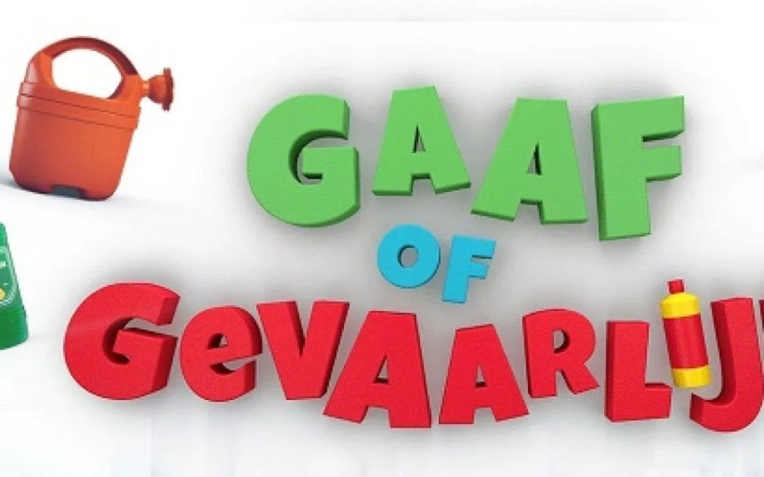 Kiest je kind voor speelgoed of voor schoonmaakmiddel?