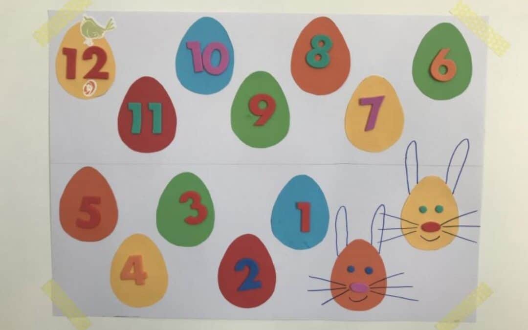 Aftelkalender voor Pasen maken
