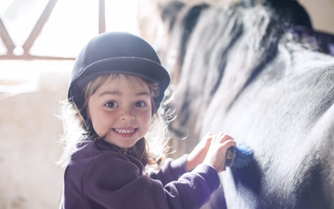 Kinderen veilig laten omgaan met paarden