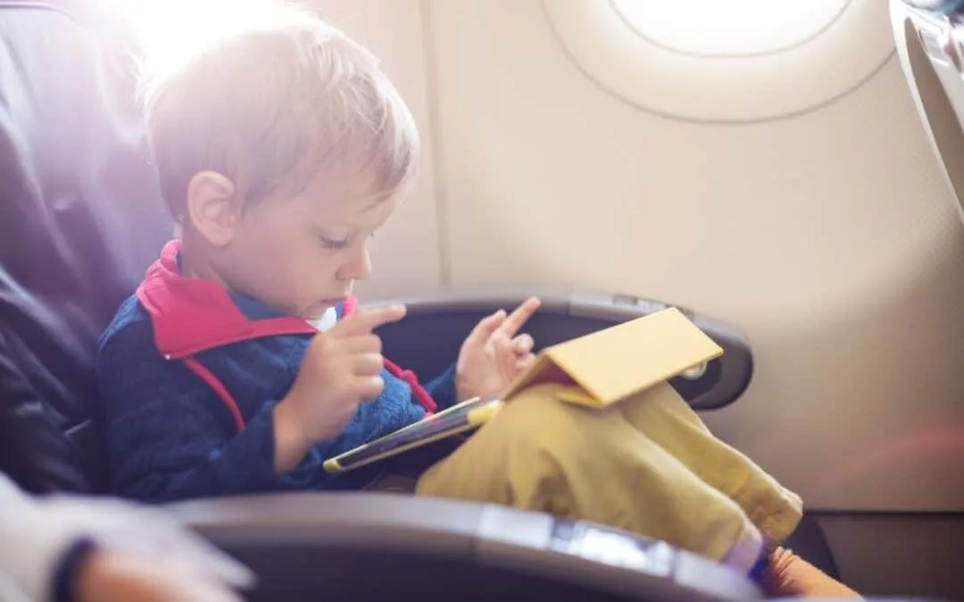 Stressvrij vliegen met kinderen