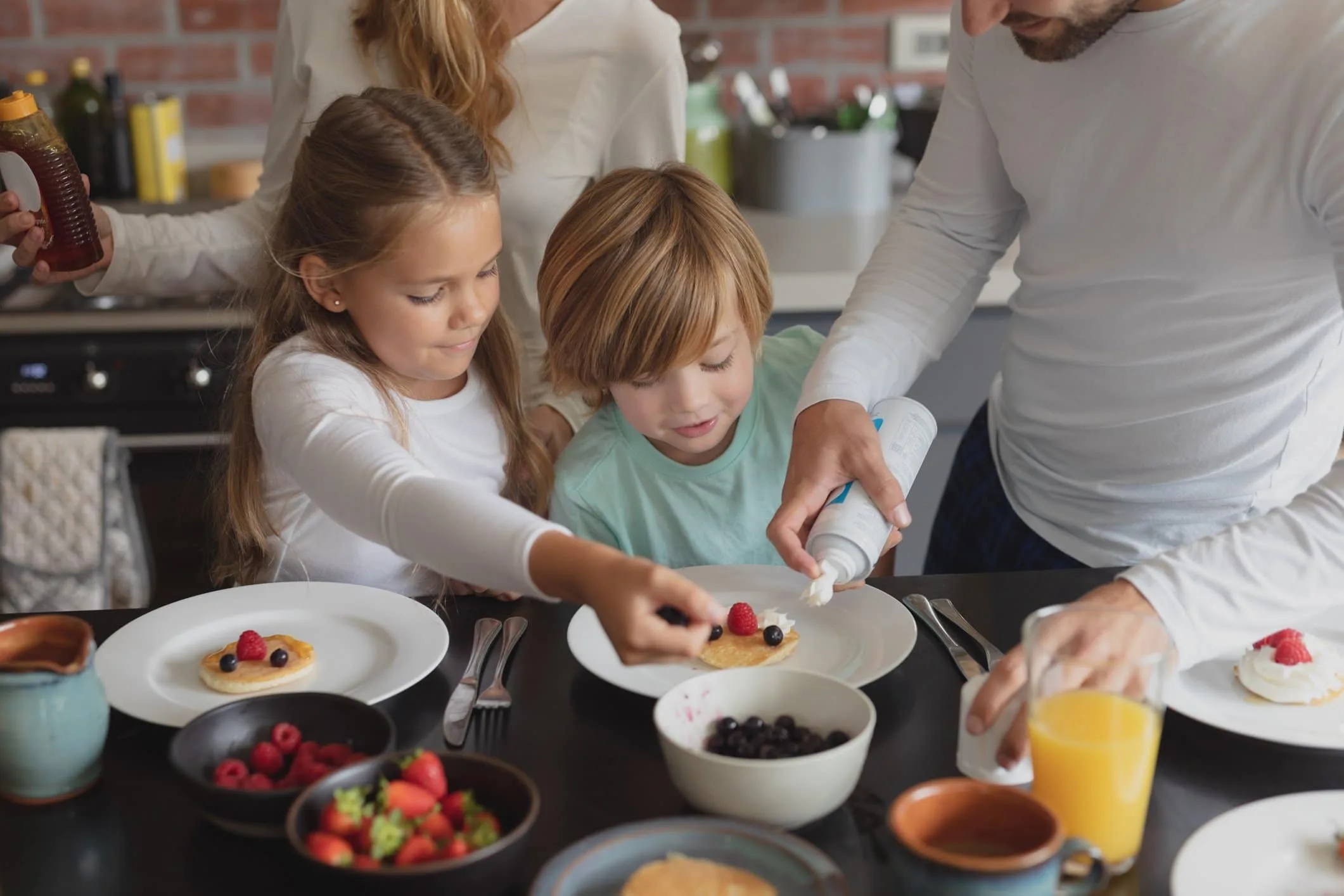 koken met kinderen versier je pannenkoek