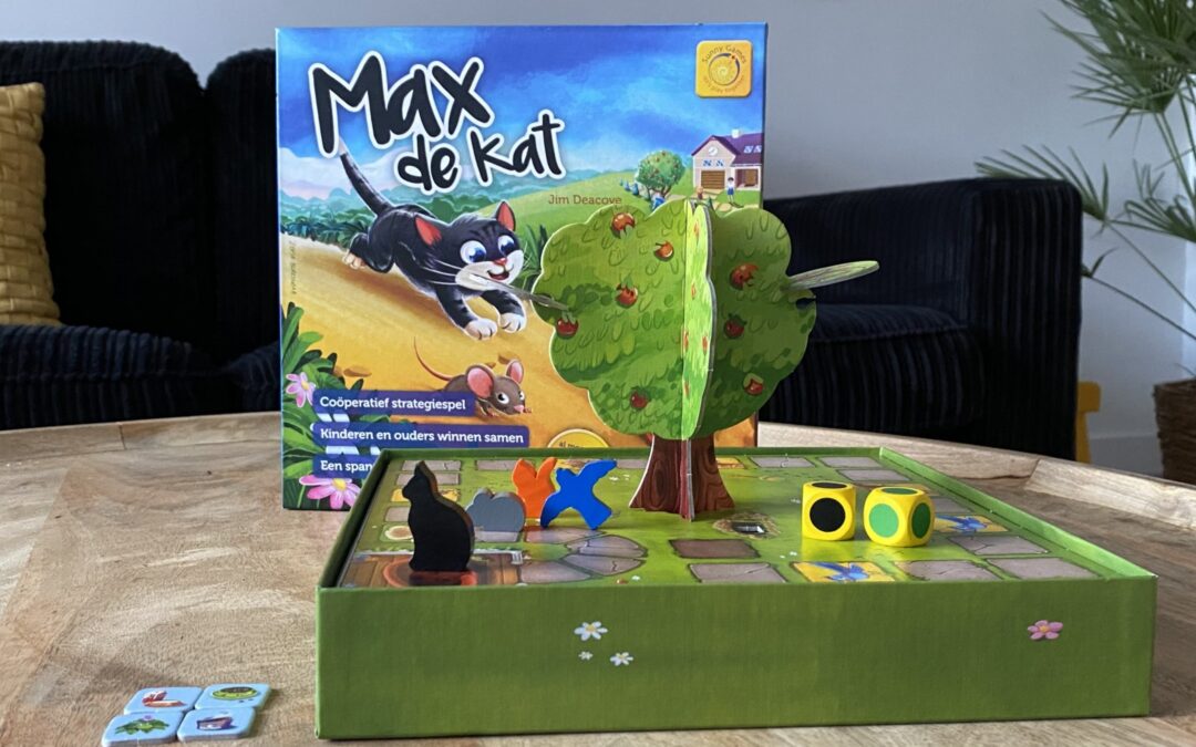 Max de Kat: een spannend coöperatief spel voor het gezin