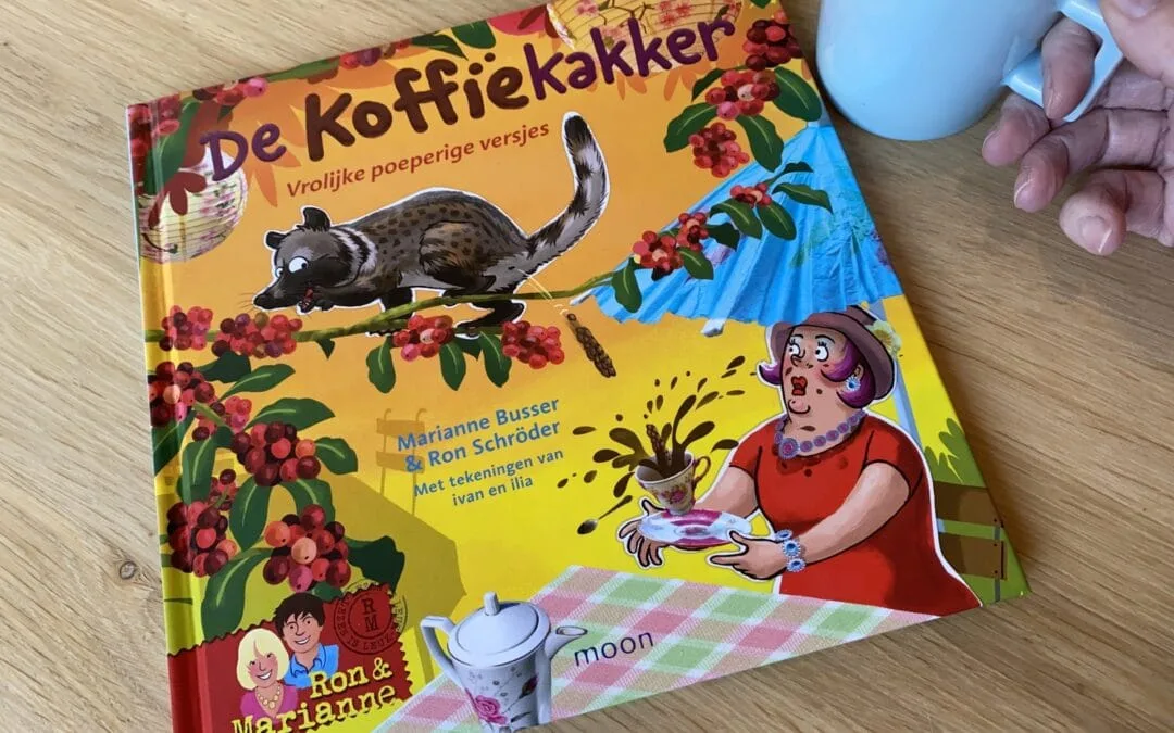 Prentenboek De Koffiekakker – vrolijke poeperige versjes