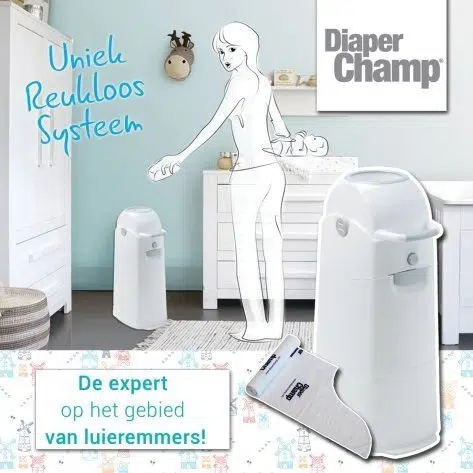 reukloze luieremmer diaperchamp