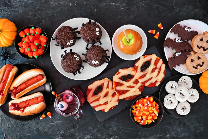 Halloween met kinderen - Halloween snacks maken