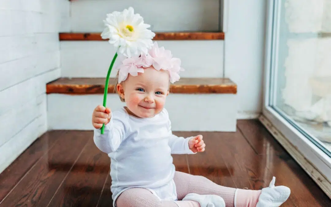 3 tips om jouw baby voor te bereiden voor de lente
