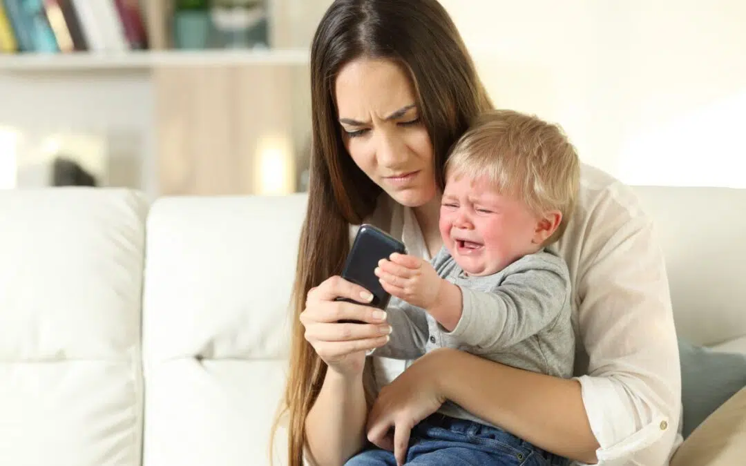 Dat is van mij, je baby wordt boos als je iets afpakt!