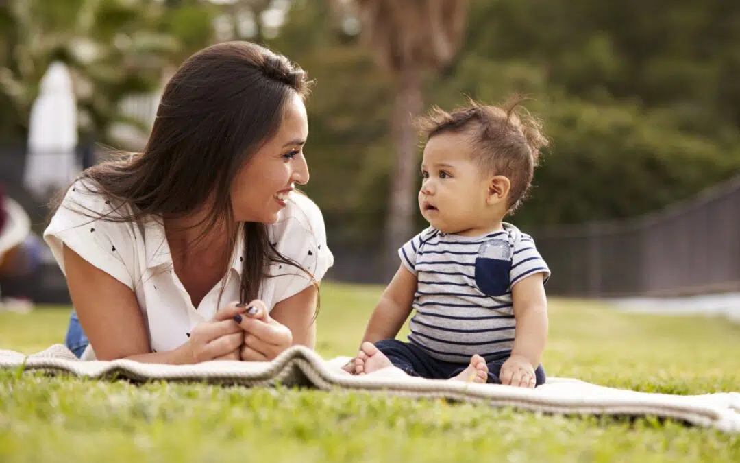 Oogcontact met je baby: zwijmelen maar!
