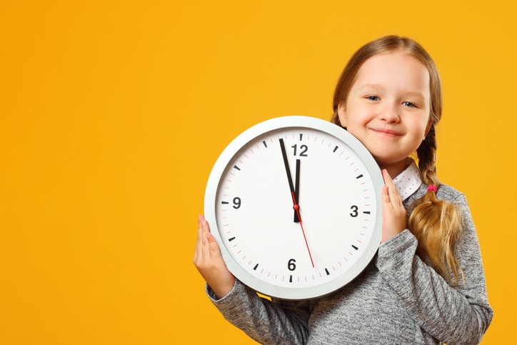 Hoe leert mijn kind met de tijd om te gaan?