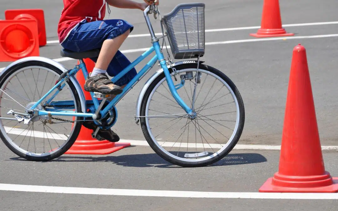 Verkeersles: kinderen in het verkeer