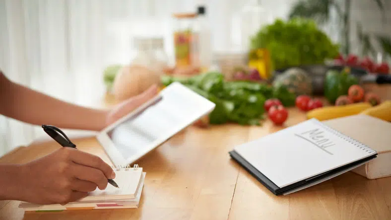 besparen op je boodschappen - weekmenu maken