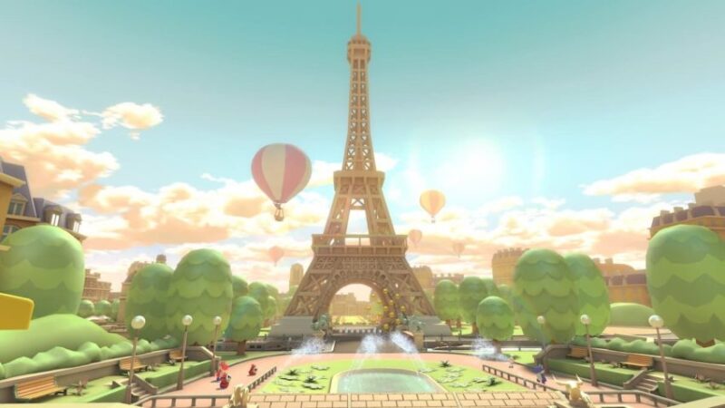 Parijs-promenade Mario Kart 8 uitbreiding