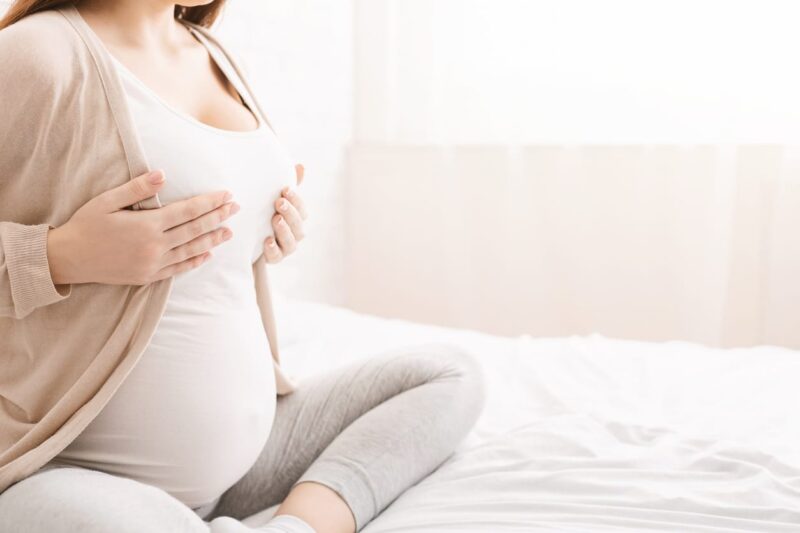 Gevoelige borsten bij zwangerschap