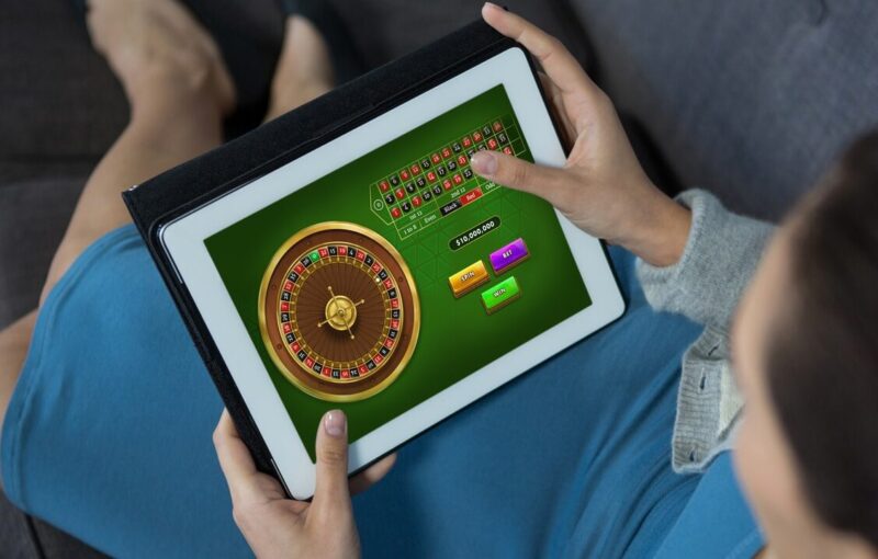 Online gokken op de tablet