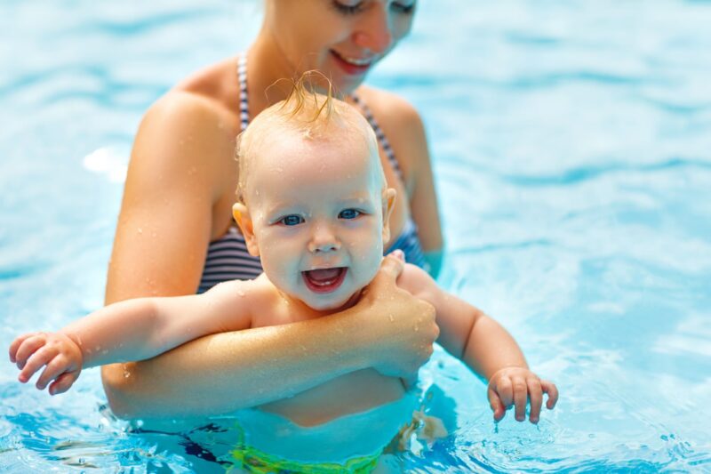 Heerlijk zwemmen met je baby