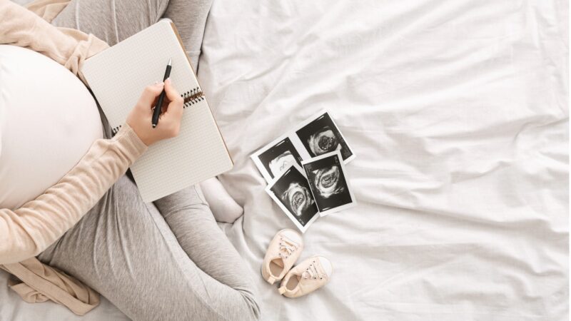 Geboorte plan schrijven ter voorbereiding geboorte baby
