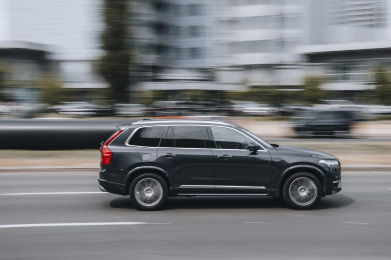 Grijze Volvo XC90