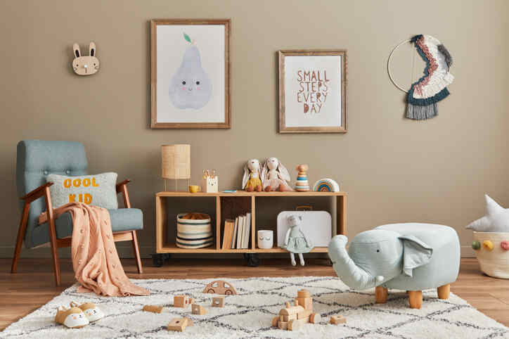 6 kleurencombinaties voor een trendy babykamer