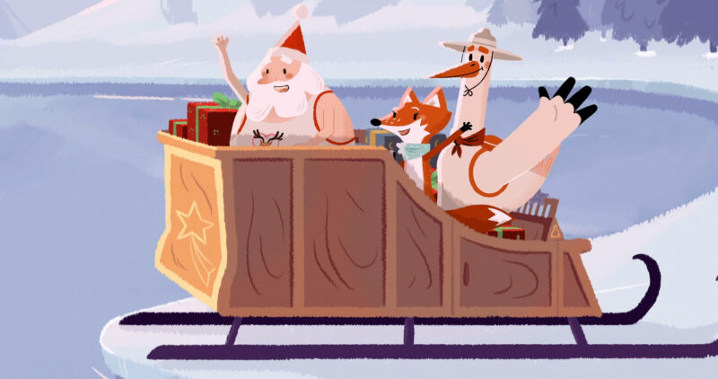 Dieren vieren kerst - bioscoopfilms 2025