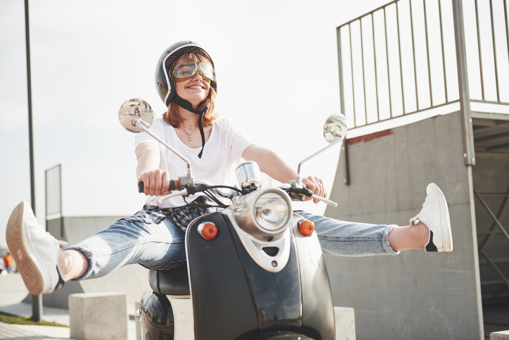Een tiener met een scooterwens: wanneer is hij of zij klaar voor die vrijheid?